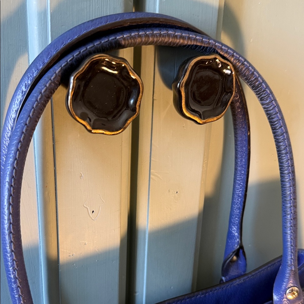 kate spade Royal Blue Leather Shoulder Bag - Picture 3 of 7